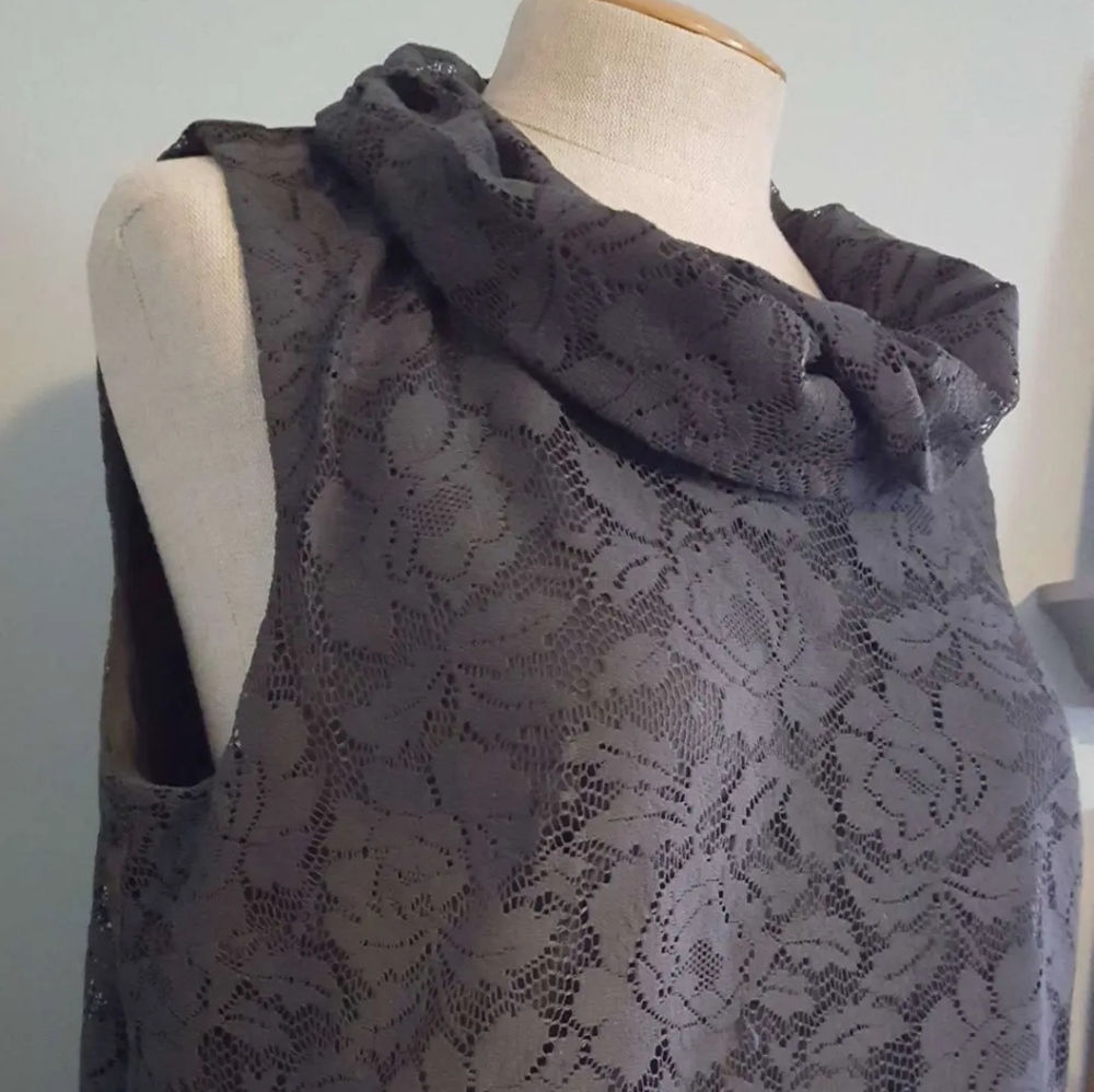 Lane Bryant size 14 lace tunic top